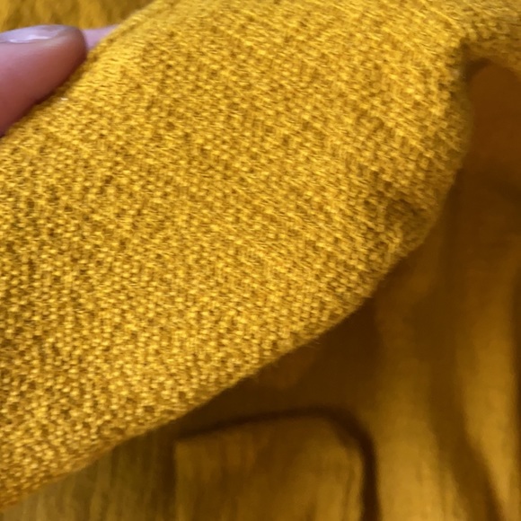 Dress in a dark mustard yellow colour. Size 13/14 Girls. Dress is from Zara. - Picture 3 of 4